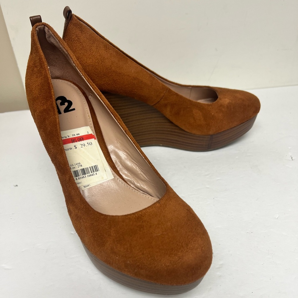 R2 Juliana Brown wedges New